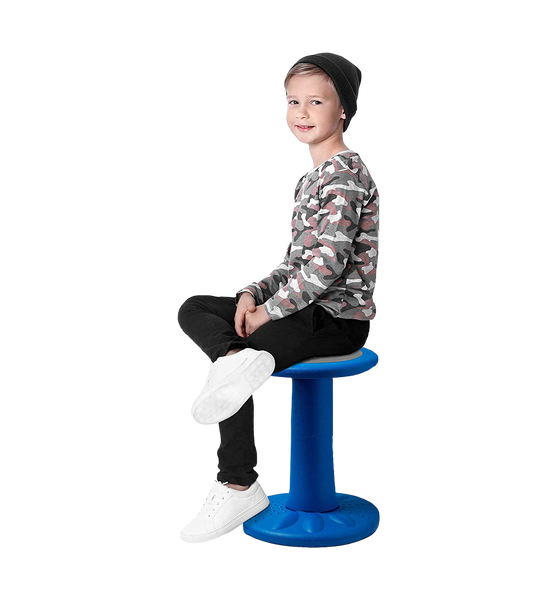 Studico Active Kids Chair Wobble Chairs Juniors/Pre-Teens (Grades 3-7) - Flexible Seating Classroom- Children Who Cant Sit Still - 17.75 inch Wobble