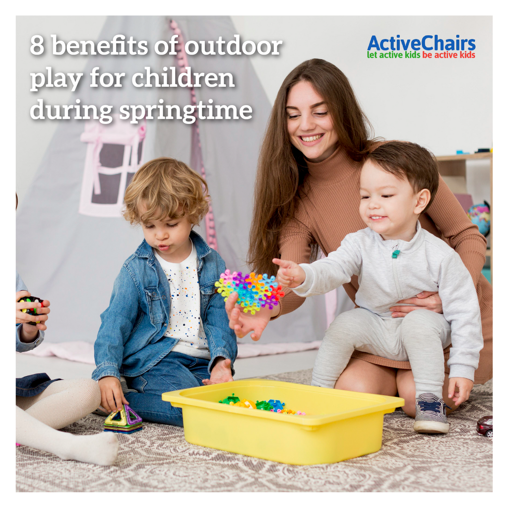 8 benefits of outdoor play for children during springtime
