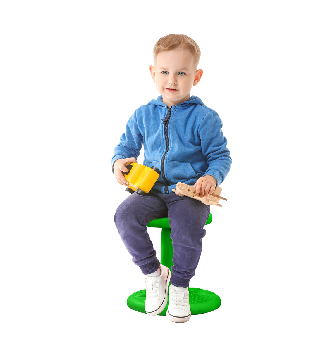 Studico Active Kids Chair Wobble Chairs Juniors/Pre-Teens (Grades 3-7) - Flexible Seating Classroom- Children Who Cant Sit Still - 17.75 inch Wobble